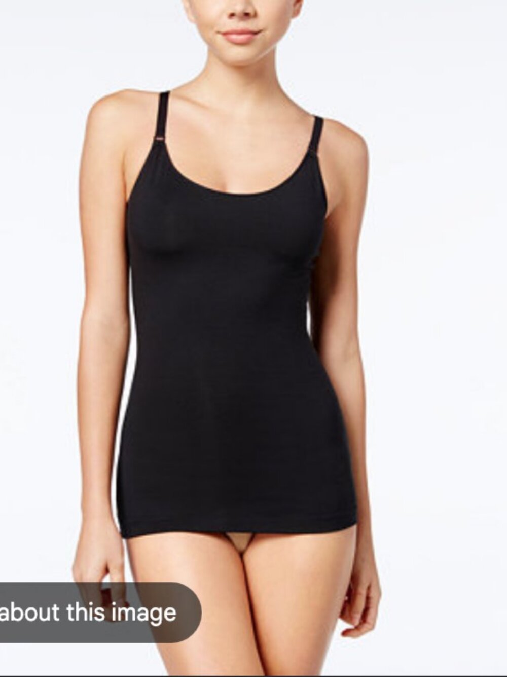 NWT  Star Power by Spanx Hollywood Socialight Cami (Style #2352) | Black | XL